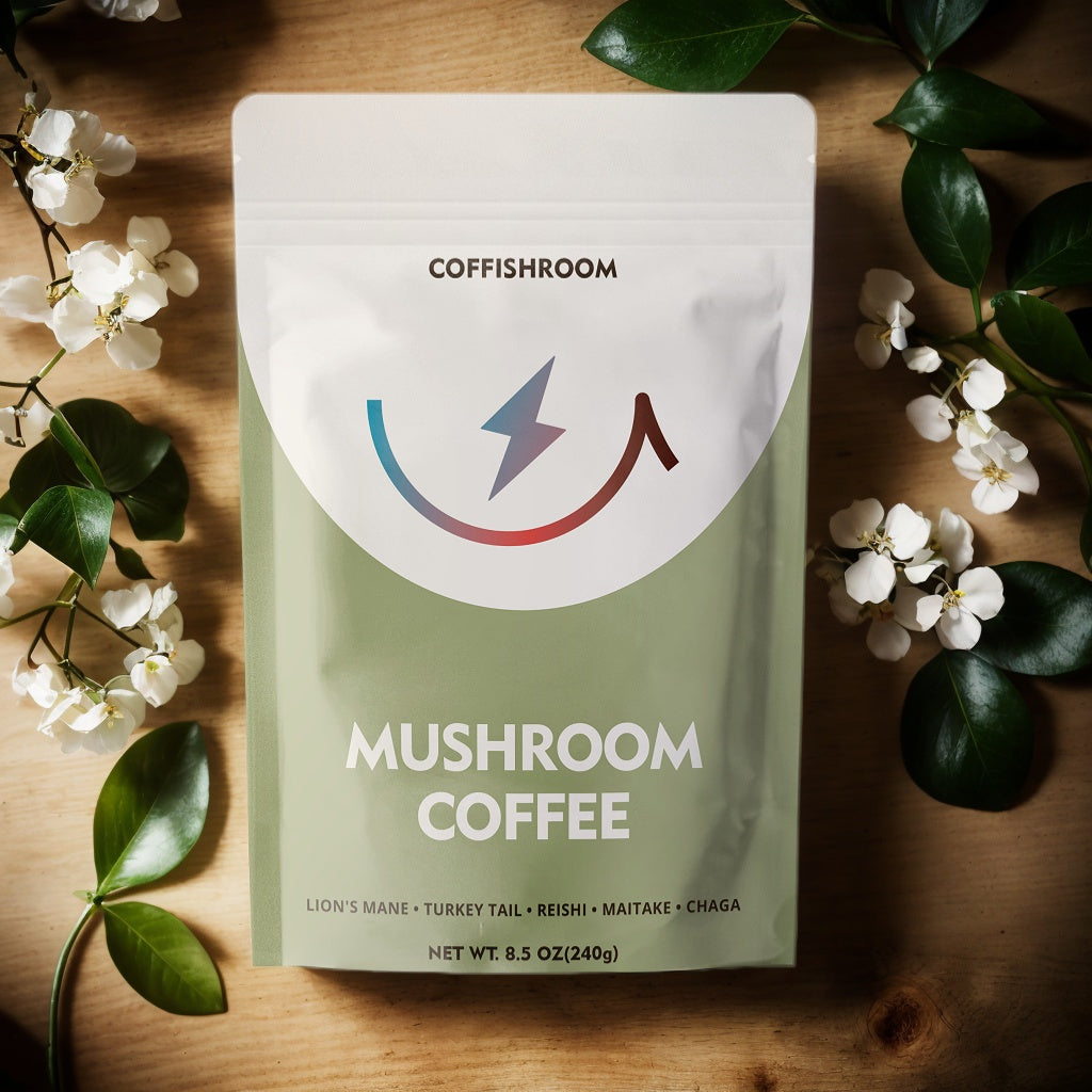 Organic Mushroom Matcha Coffee