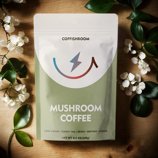 Organic Mushroom  Matcha Coffee