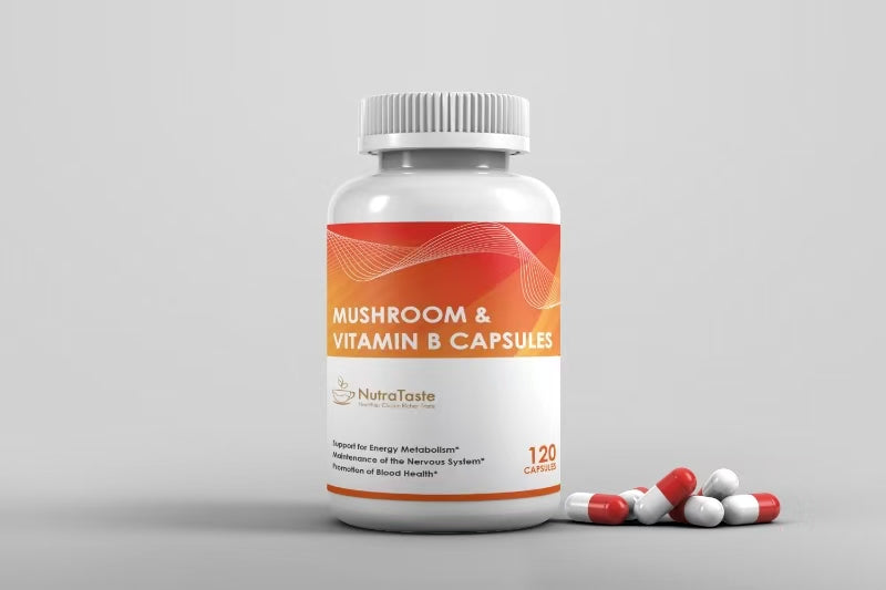 mushroom vitamin B capsule