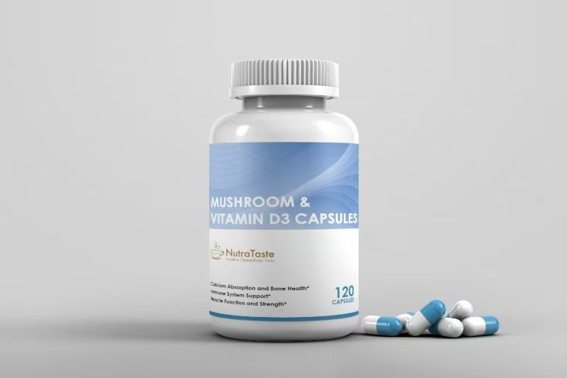 mushroom vitamin D3 capsule