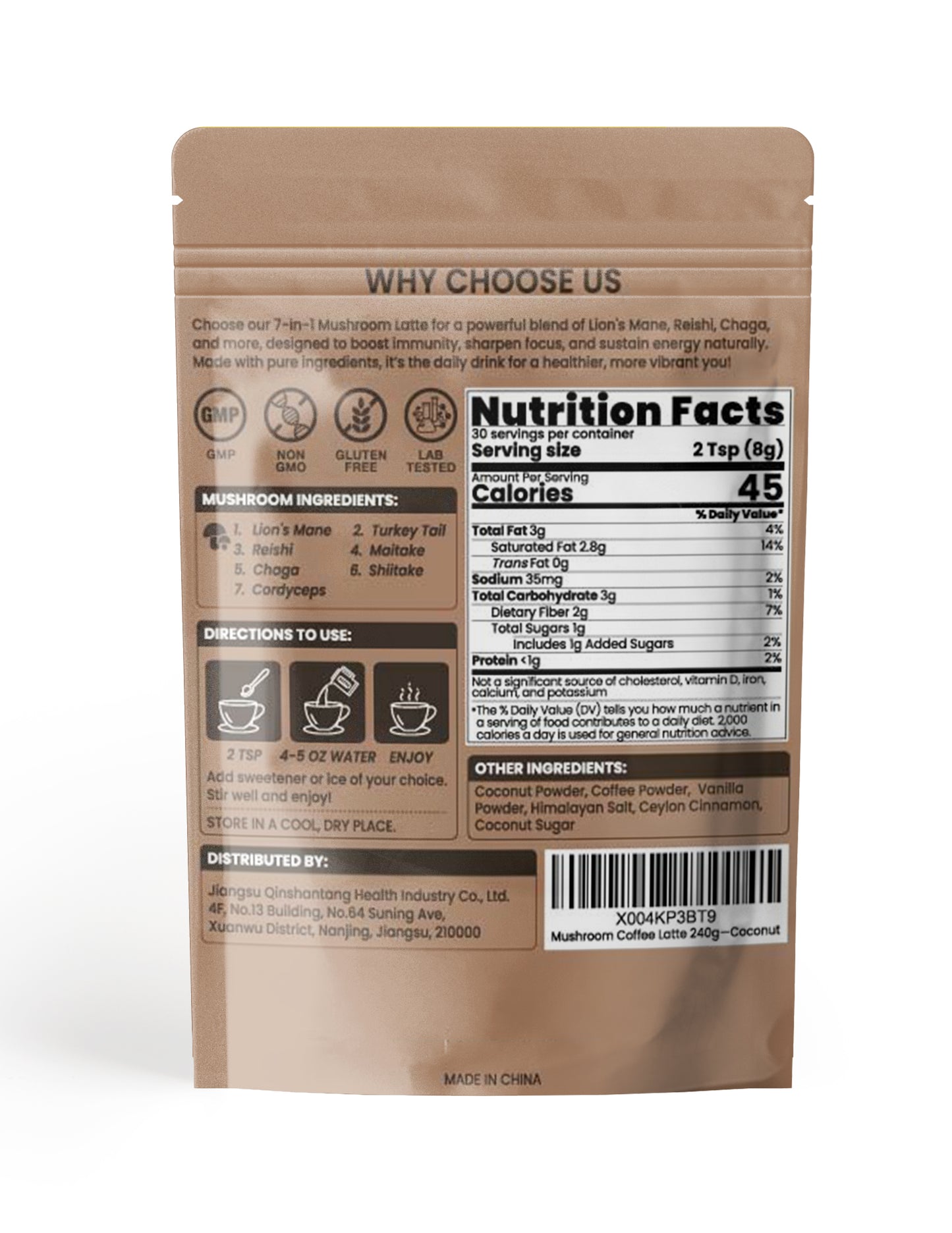 Organic Mushroom Coffee